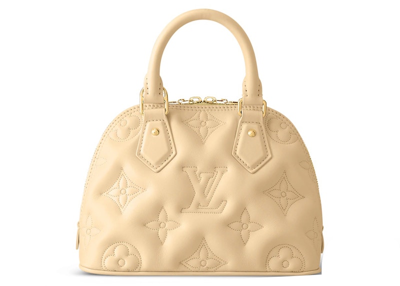 Louis Vuitton Alma BB Quilted Banana