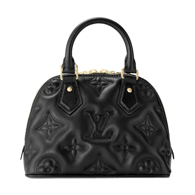 Louis Vuitton Alma BB Quilted Black