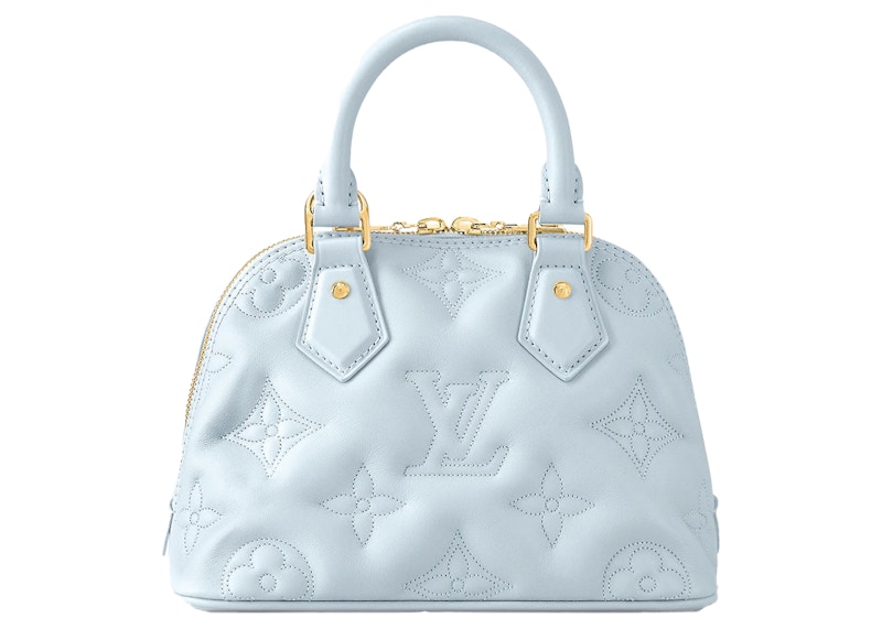 Louis Vuitton Alma BB Quilted Blue Glacier