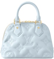 Louis Vuitton Alma BB Quilted Blue Glacier Louis Vuitton Alma BB Quilted Blue Glacier