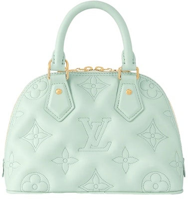 Louis Vuitton Alma BB Quilted Water Green Buy Louis Vuitton Alma BB Quilted Water Green