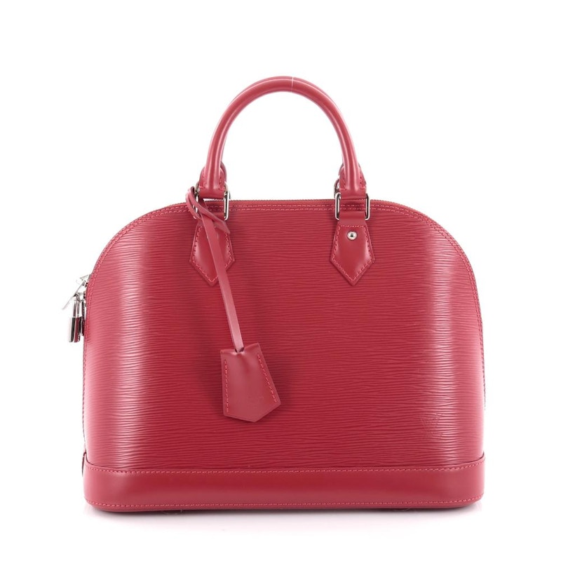 Louis Vuitton Alma Epi PM Red