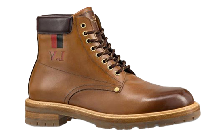 Order Louis Vuitton Stiefelette ''Gewachstes Kalbsleder Bernsteinbraun'' 1A46MS