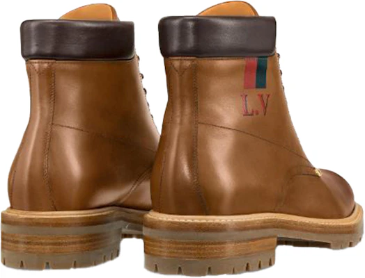 Louis Vuitton Stiefelette ''Gewachstes Kalbsleder Bernsteinbraun'' 1A46MS Purchase Louis Vuitton Stiefelette ''Gewachstes Kalbsleder Bernsteinbraun'' 1A46MS