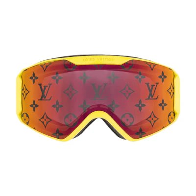 Louis Vuitton Anti-Fog Ski Goggles Monogram Unisex Stylish Comfortable Design Z1574W