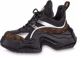 Louis Vuitton Archlight 2.0 Platform Sneakers 'Black White with Brown Monogram' 1ABIHC Louis Vuitton Archlight 2.0 Platform Sneakers 'Black White with Brown Monogram' 1ABIHC