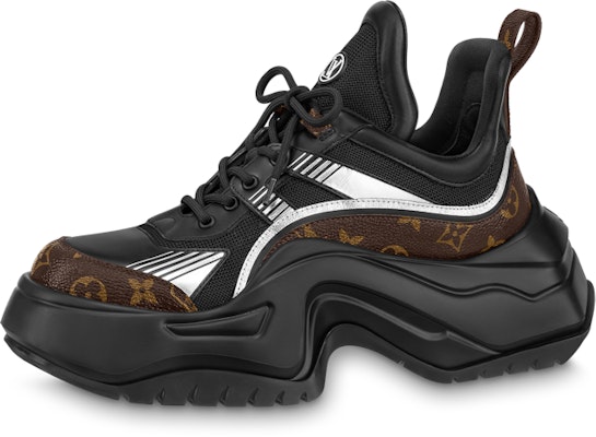 Louis Vuitton Archlight 2.0 Platform Sneakers 'Black White with Brown Monogram' 1ABIHC Buy Louis Vuitton Archlight 2.0 Platform Sneakers 'Black White with Brown Monogram' 1ABIHC