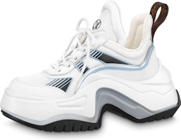 Louis Vuitton Archlight 2.0 Platform Sneakers 'White Blue Grey' 1ABI4O Louis Vuitton Archlight 2.0 Platform Sneakers 'White Blue Grey' 1ABI4O