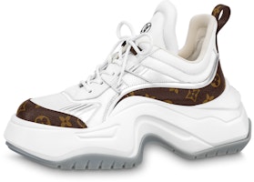 Louis Vuitton Archlight 2.0 Platform Sneakers 'White Brown Monogram' 1ABIHL Louis Vuitton Archlight 2.0 Platform Sneakers 'White Brown Monogram' 1ABIHL