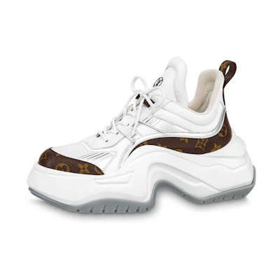 LV Archlight 2.0 Platform Sneakers 'White Brown Monogram'