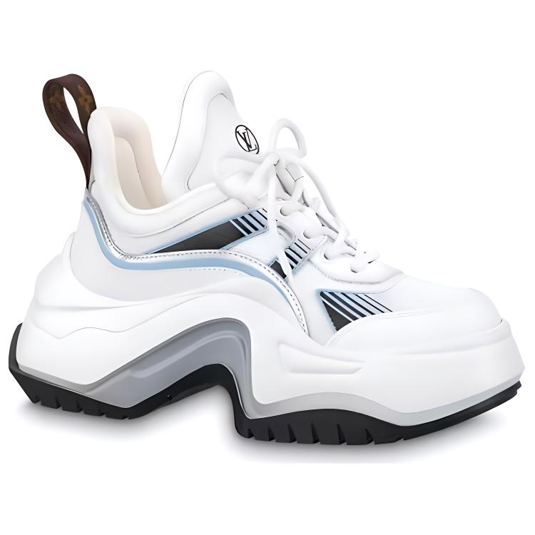 Order Louis Vuitton Archlight 2.0 Baskets Plateformes ''Blanc Bleu Gris'' 1ABI4O