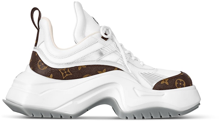 Louis Vuitton Archlight 2.0 Platform Sneakers 'White Brown Monogram' 1ABIHL Order Louis Vuitton Archlight 2.0 Platform Sneakers 'White Brown Monogram' 1ABIHL