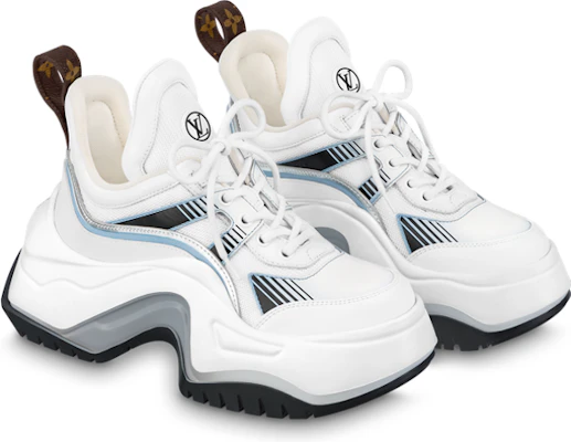 Louis Vuitton Archlight 2.0 Baskets Plateformes ''Blanc Bleu Gris'' 1ABI4O Lookbook Louis Vuitton Archlight 2.0 Baskets Plateformes ''Blanc Bleu Gris'' 1ABI4O