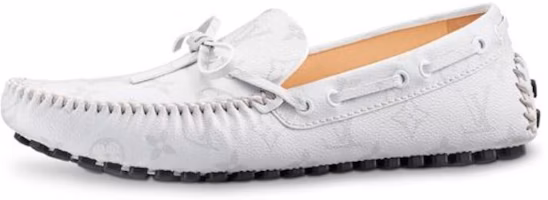 Louis Vuitton Arizona Moccasin 'White Leather' 1A3NBX Louis Vuitton Arizona Moccasin 'White Leather' 1A3NBX