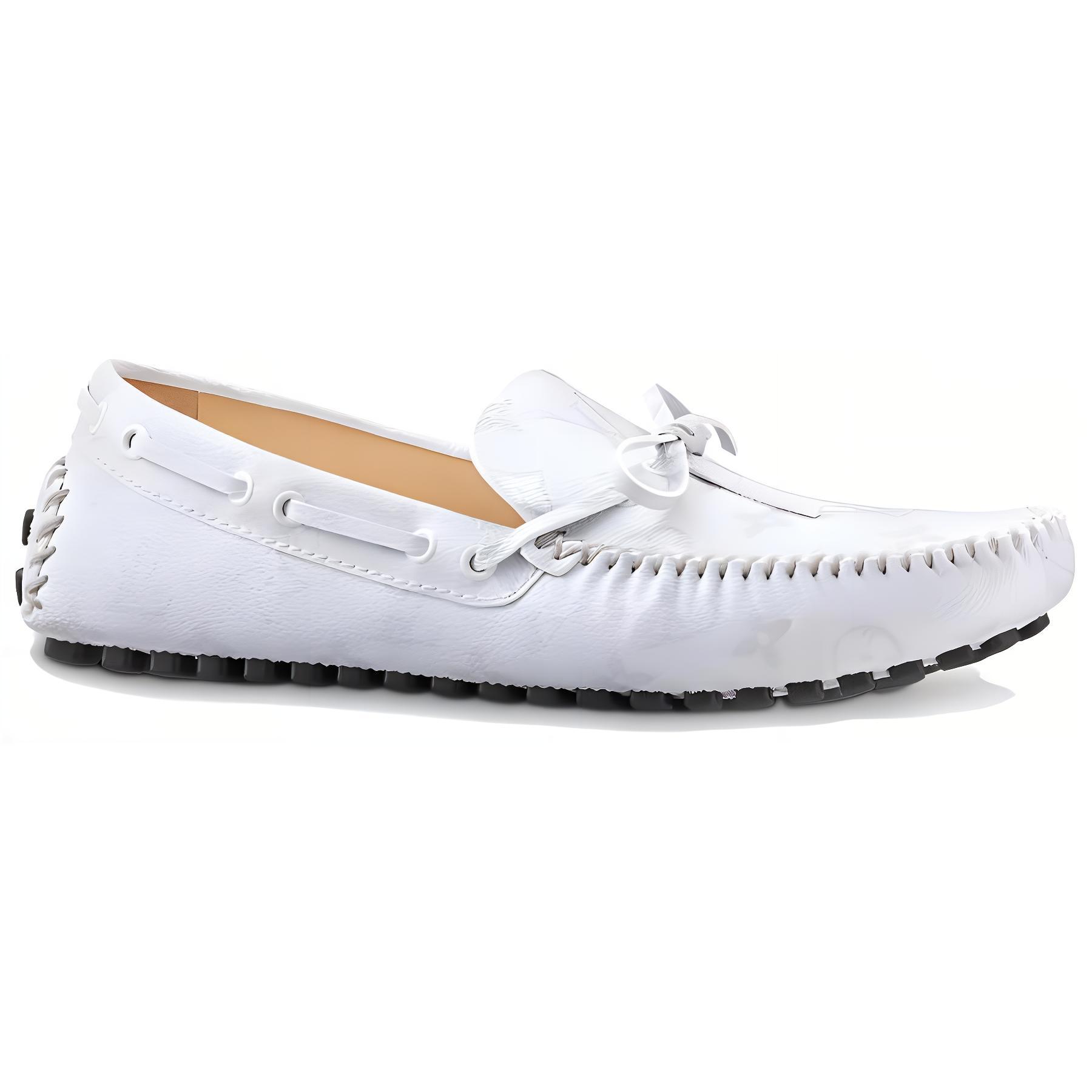 Order Mocassin Louis Vuitton Arizona "Cuir Blanc" 1A3NBX