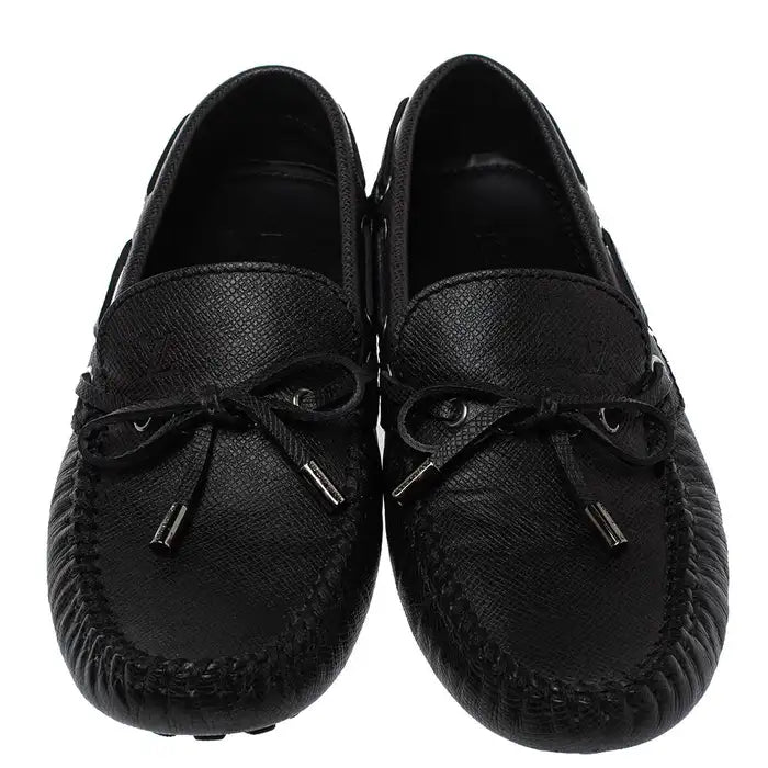 Order Sepatu Louis Vuitton Arizona Moccasin 'Hitam' 1A8IRM