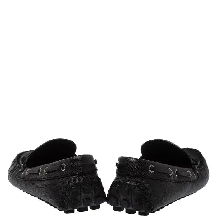 Lookbook Sepatu Louis Vuitton Arizona Moccasin 'Hitam' 1A8IRM