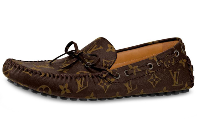 Order 路易威登亚利桑那莫卡辛鞋“棕色经典老花” 1A3NCC