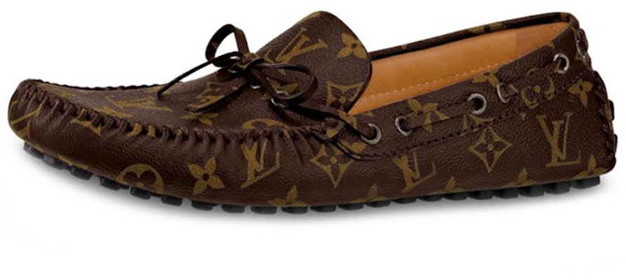 Louis Vuitton Arizona Moccasin Shoes 'Brown Logo Monogram' 1A3NCC Order Louis Vuitton Arizona Moccasin Shoes 'Brown Logo Monogram' 1A3NCC