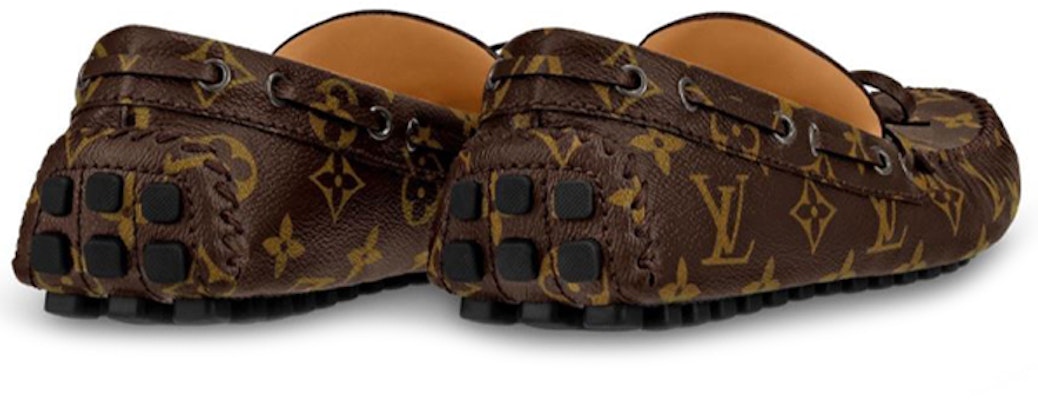 Louis Vuitton Arizona Moccasin Shoes 'Brown Logo Monogram' 1A3NCC Shop Louis Vuitton Arizona Moccasin Shoes 'Brown Logo Monogram' 1A3NCC