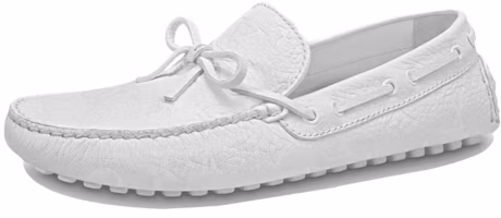 Louis Vuitton Arizona Moccasin Shoes 'White Logo Monogram' 1A5Y93 Louis Vuitton Arizona Moccasin Shoes 'White Logo Monogram' 1A5Y93