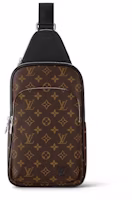 Louis Vuitton Avenue Slingbag NM Monogram Macassar Louis Vuitton Avenue Slingbag NM Monogram Macassar