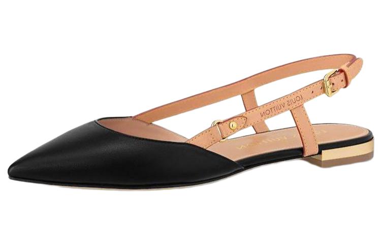 Buy Louis Vuitton B Blossom Zapatillas Mujer Casual de Cuero Negro 1ACAXC