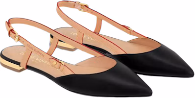 Lookbook Louis Vuitton B Blossom Kulit 'Kasut Santai Wanita Fesyen' Hitam 1ACAXC