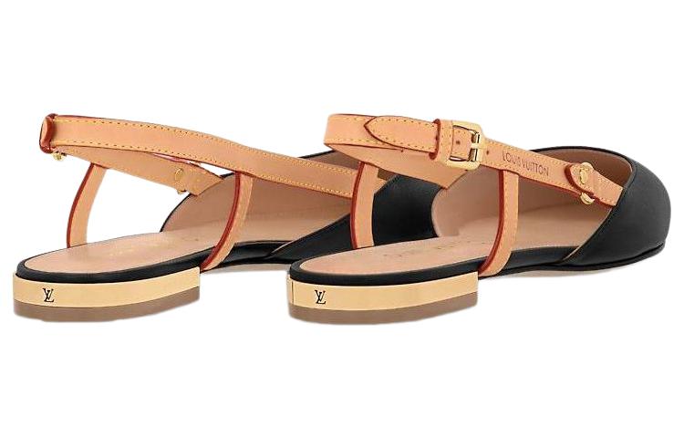 Purchase Louis Vuitton B Blossom Zapatillas Mujer Casual de Cuero Negro 1ACAXC