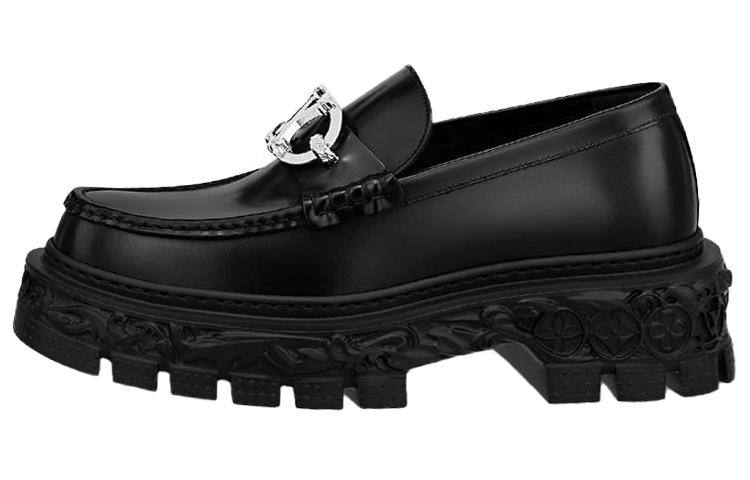 Louis Vuitton Baroque Loafers 'Black' 1AB8UJ