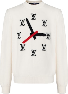 Suéter de punto beige Louis Vuitton Clock Crewneck. 1A8P4C Buy Suéter de punto beige Louis Vuitton Clock Crewneck. 1A8P4C