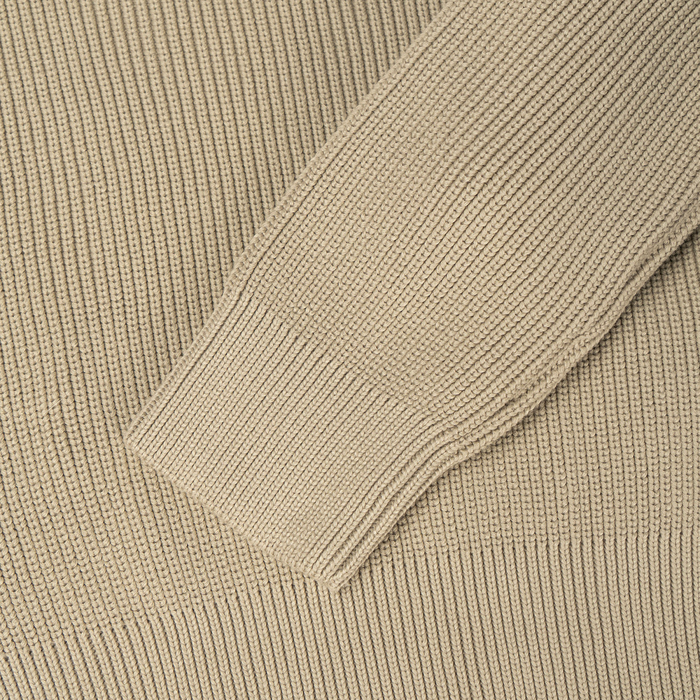 Sizing Jersey Beige de Louis Vuitton Cuello Redondo Manga Larga para Hombre/Mujer 1A8P3Y