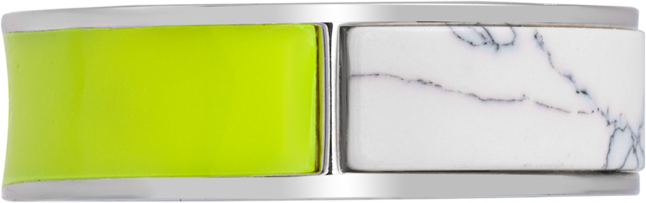 Anillo LOUIS VUITTON Berg LV Metal Multicolor Verde Fluorescente Unisex Parejas. M00518 Lookbook Anillo LOUIS VUITTON Berg LV Metal Multicolor Verde Fluorescente Unisex Parejas. M00518