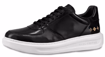 Louis Vuitton Beverly Hills Black 'Monogram Flowers Mirror Calfskin' 1A46OX Louis Vuitton Beverly Hills Black 'Monogram Flowers Mirror Calfskin' 1A46OX