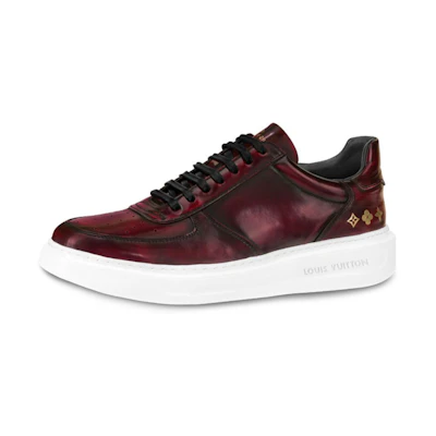 LV Beverly Hills Mirror Calfskin Low-Top 'Red'