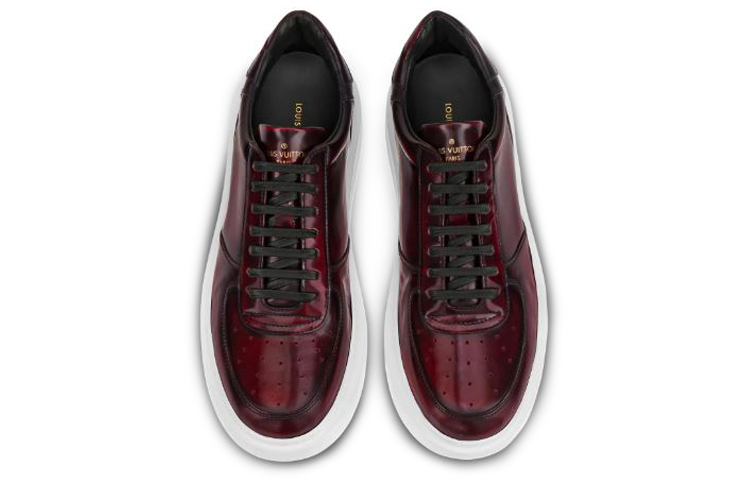 Lookbook Louis Vuitton Beverly Hills Mirror Calfskin Low-Top ''Rot'' 1A46CM