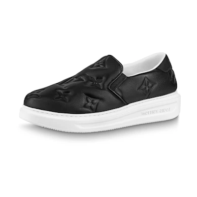 LV Beverly Hills Slip-On 'Black Leather'