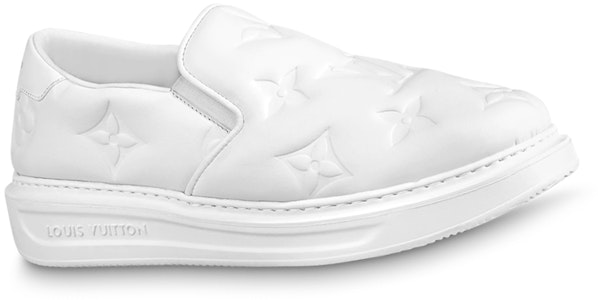 Kasut Louis Vuitton Beverly Hills Slip On 'White Monogram' 1AA7NP Order Kasut Louis Vuitton Beverly Hills Slip On 'White Monogram' 1AA7NP