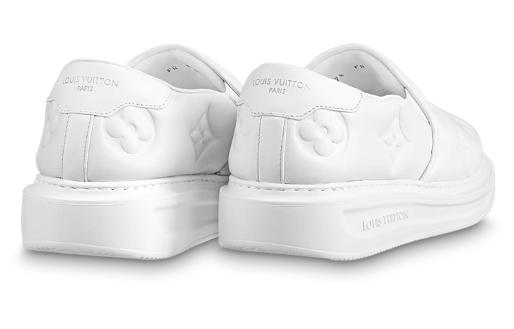 Lookbook LOUIS VUITTON Beverly Hills 套穿 時尚板鞋 男款 白色