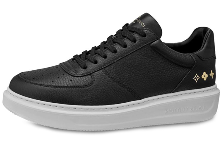 Louis Vuitton Beverly Hills Sneaker 'Black Leather' 1A5XIT