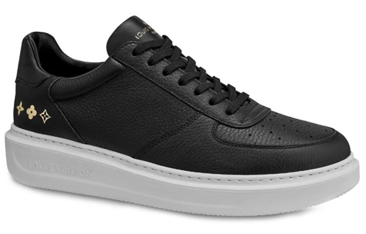 Order Louis Vuitton Beverly Hills Sneaker ''Cuir Noir'' 1A5XIT