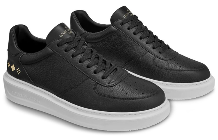 Lookbook 路易威登 Beverly Hills 粒面小牛皮 運動鞋 黑色