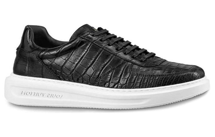 Order Louis Vuitton Beverly Hills Sneaker ''Schwarzes Krokodil'' 1A49TM