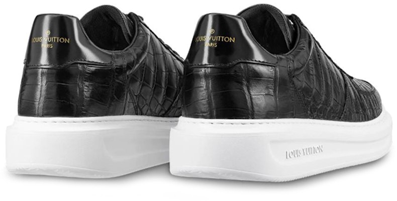 路易威登 Beverly Hills 短吻鱷魚皮 運動鞋 黑色 Shop 路易威登 Beverly Hills 短吻鱷魚皮 運動鞋 黑色