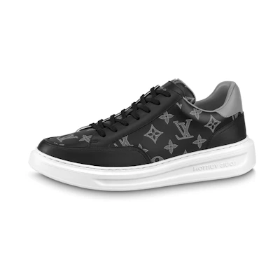 LV Beverly Hills Sneakers 'Black Grey Monogram'