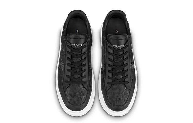 Lookbook LOUIS VUITTON Beverly Hills 皮革 系帶時尚 時尚板鞋 黑色