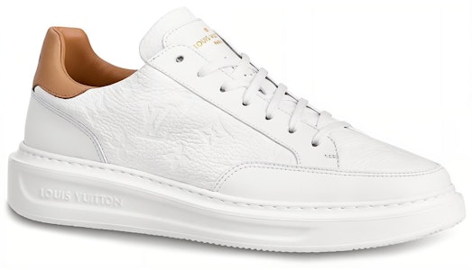 Louis Vuitton Beverly Hills Sneakers 'Putih Monogram dengan Atas Karamel' 1A7WG6 Order Louis Vuitton Beverly Hills Sneakers 'Putih Monogram dengan Atas Karamel' 1A7WG6