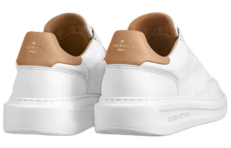 Lookbook LOUIS VUITTON Beverly Hills 牛皮 低筒 時尚板鞋 男款 白色