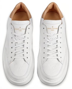 Louis Vuitton Beverly Hills Sneakers 'Putih Monogram dengan Atas Karamel' 1A7WG6 Shop Louis Vuitton Beverly Hills Sneakers 'Putih Monogram dengan Atas Karamel' 1A7WG6