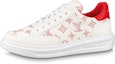 Buy LOUIS VUITTON Beverly Hills 皮革 低筒系帶 時尚板鞋 男款 白紅